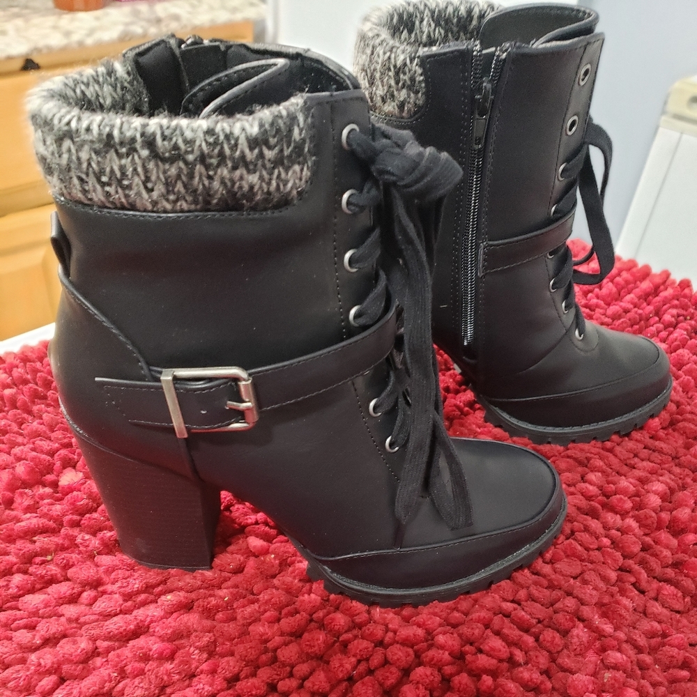 Womens high heel boots